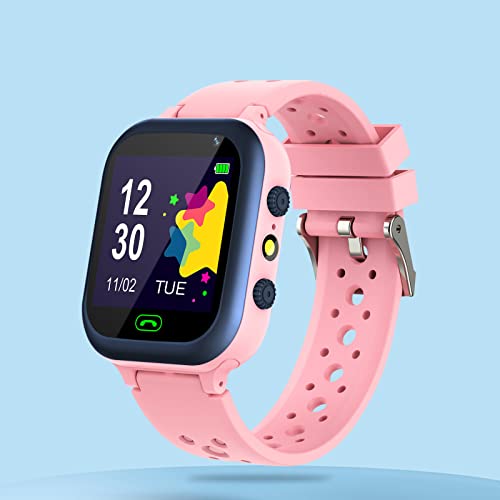 Smart Watch for Boys Girls Ages 3-12 Smart Watch with Video Camera Music Player Call 1.44 in HD Touch Screen Christmas Birthday Gifts