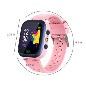 Smart Watch for Boys Girls Ages 3-12 Smart Watch with Video Camera Music Player Call 1.44 in HD Touch Screen Christmas Birthday Gifts