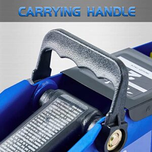 TONDA Floor Jack, Hydraulic Portable Car Lift Jack, 2 Ton (4,000 lb) Capacity, Blue