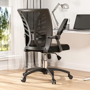 NOBLEWELL HOME Chair-NWOC2B Home Office Chair, Nylon, Black