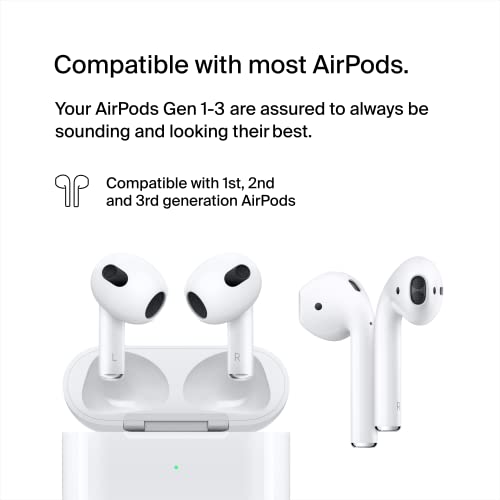 Belkin AirPods Cleaning Kit for One-Time Use – Fast, Easy, & Safe AirPod Cleaner Set, Safely Removes 99% of Earwax & Dirt, Restores Earbuds – Compatible with AirPods Gen 1, 2, & 3