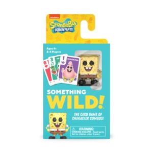 funko something wild! spongebob squarepants card game for 2-4 players ages 6 and up