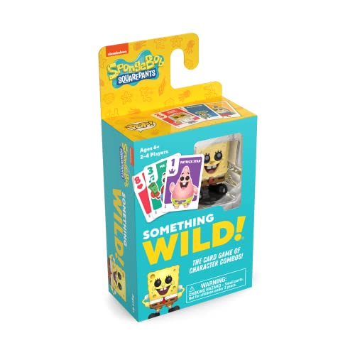 Funko Something Wild! Spongebob Squarepants Card Game for 2-4 Players Ages 6 and Up