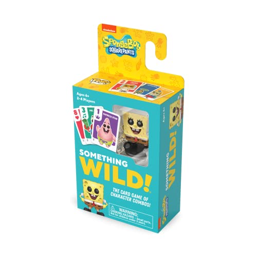 Funko Something Wild! Spongebob Squarepants Card Game for 2-4 Players Ages 6 and Up