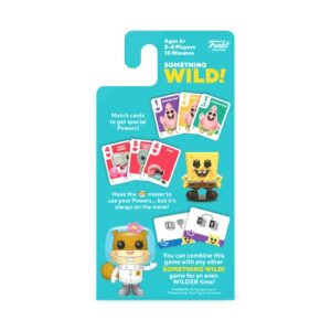 Funko Something Wild! Spongebob Squarepants Card Game for 2-4 Players Ages 6 and Up