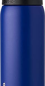 Owala FreeSip Insulated Stainless Steel Water Bottle with Straw for Sports and Travel, BPA-Free, 24-Ounce, Tide Me Over