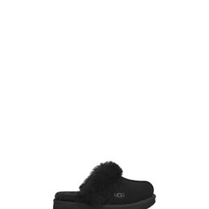 UGG K Cozy II Slipper, Black, 6 US Unisex Big Kid