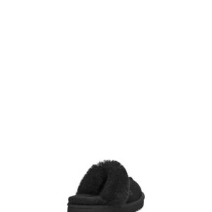 UGG K Cozy II Slipper, Black, 6 US Unisex Big Kid