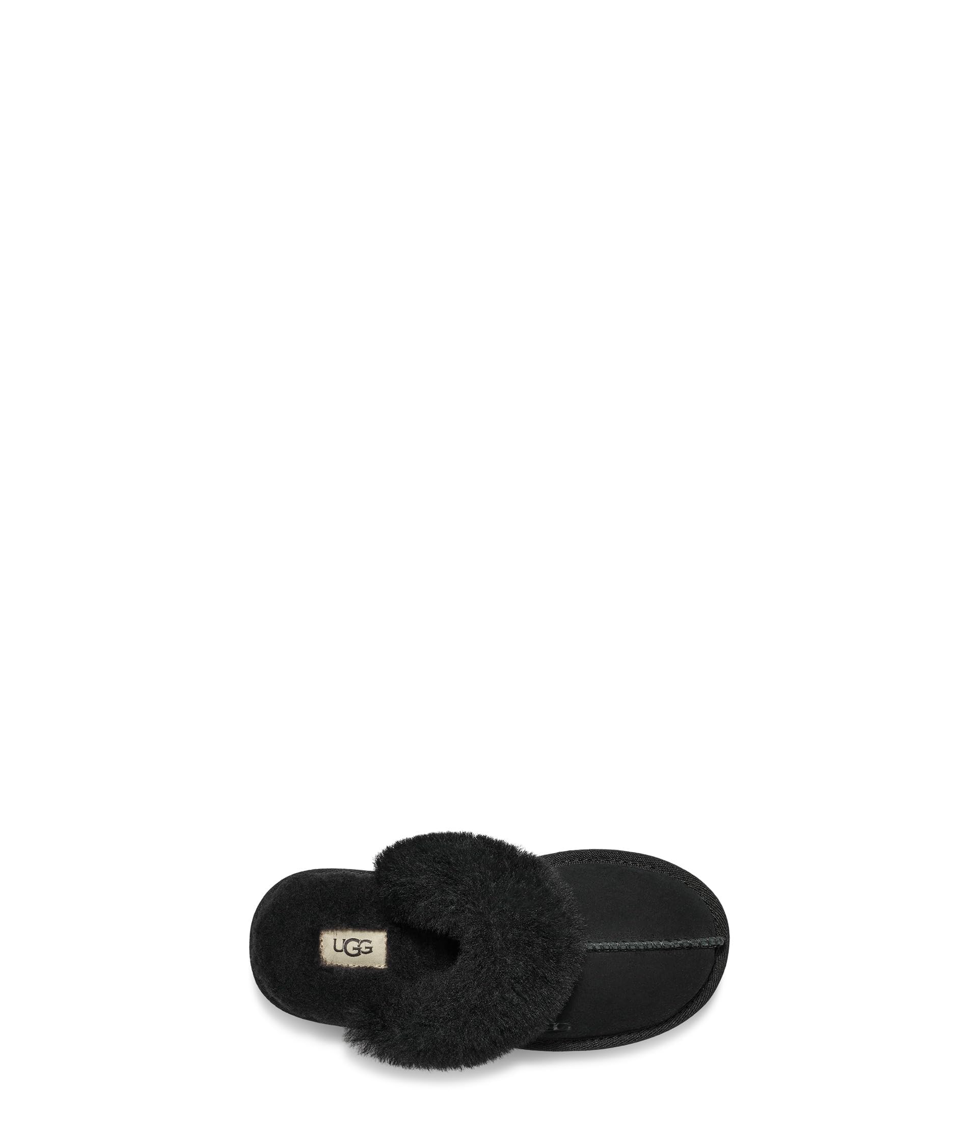 UGG K Cozy II Slipper, Black, 6 US Unisex Big Kid