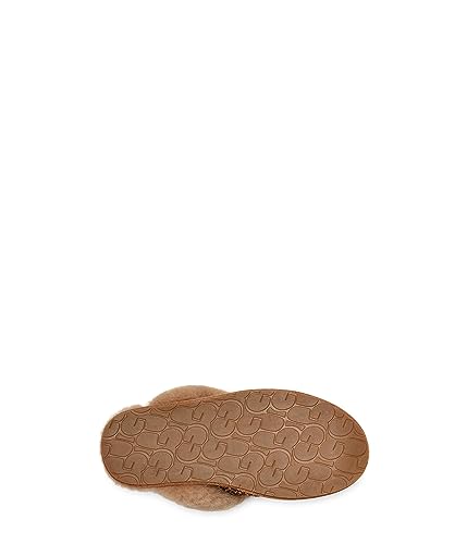 UGG Women's Scuffette II SPECKLES Slipper, Chestnut, 10