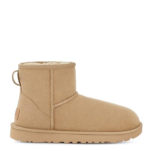 UGG Women's Classic Mini II Fashion Boot, Mustard Seed, 8