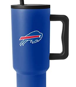 Simple Modern Officially Licensed NFL 40oz Tumbler with Handle and Straw Lid | Football Thermos Gifts for Men, Women, Christmas | Trek Collection | Buffalo Bills