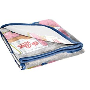 Ted Lasso Blanket - Measures 62 x 90 inches - Fade Resistant Bedding, Super Soft Fleece (Official Ted Lasso Product)