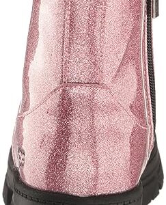 UGG Girls T Ashton LACE UP Fashion Boot, Glitter Pink, 12 Little Kid