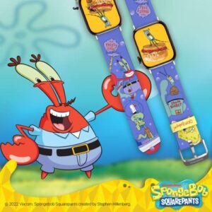 SpongeBob - Krusty Krab Smartwatch Band - Officially Licensed, Compatible with Every Size & Series of Apple Watch (watch not included)