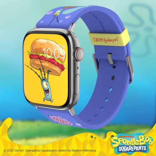 SpongeBob - Krusty Krab Smartwatch Band - Officially Licensed, Compatible with Every Size & Series of Apple Watch (watch not included)