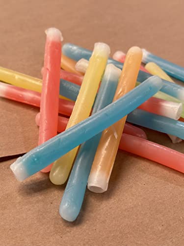 Reindeer Wieners Candy Wax Sticks- Funny Christmas Stocking Stuffers and White Elephant Gifts by Inspired Candy, 5oz Bag