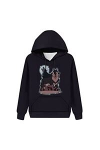 roocnie hunter adult hoodie the owl house cosplay toh season 3 pullover anime hunter sweatshirt for womens mens