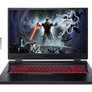 acer 2022 Nitro 5 17.3" FHD 144Hz FHD IPS Gaming Laptop, Intel Core i5-12500H Processor, 32GB RAM, 1TB PCIe SSD, Backlit Keyboard, NVIDIA GeForce RTX 3050 Graphics, Windows 11, Black, 32GB USB Card