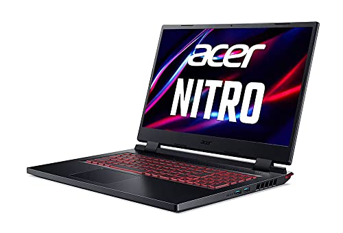 acer 2022 Nitro 5 17.3" FHD 144Hz FHD IPS Gaming Laptop, Intel Core i5-12500H Processor, 32GB RAM, 1TB PCIe SSD, Backlit Keyboard, NVIDIA GeForce RTX 3050 Graphics, Windows 11, Black, 32GB USB Card