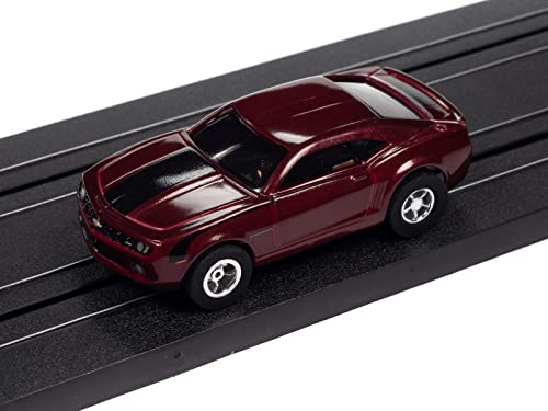 Auto World Xtraction 2010 Chevrolet Camaro (Garnet Red) HO Scale Slot Car