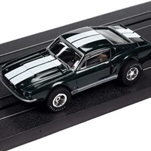 Auto World Xtraction 1967 Shelby GT500 Mustang (Highland Green) HO Scale Slot Car