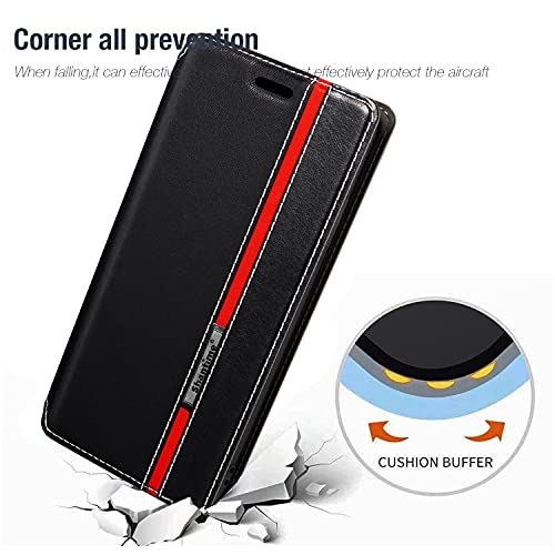 Shantime for Infinix Hot 20 4G Case, Fashion Multicolor Magnetic Closure Leather Flip Case Cover with Card Holder for Infinix Hot 20 Free Fire X6826B (6.82”)