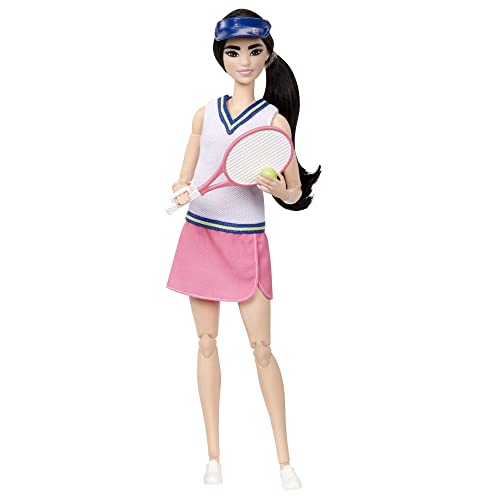 ​Barbie Doll & Accessories, Career Tennis Player Doll with Racket and Ball 22 Inch