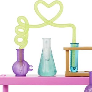 Barbie Science Lab Playset with 2 Dolls, Lab Bench and 10+ Accessories [Amazon Exclusive]