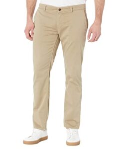 boss men's slim fit trouser, pastel brown, 36w x 32l