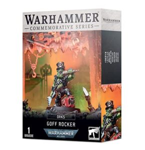 warhammer 40k commemorative series: orks - goff rocker