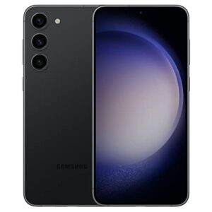 samsung galaxy s23+ plus cell phone, factory unlocked android smartphone, 256gb, 50mp camera, night mode, long battery life, adaptive display, us version, 2023, phantom black