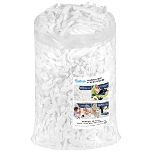 anzhixiu bean bag chair filler shredded memory foam 100% new,pillow stuffing for couch pillows, stuffed animals, dog bed & couch cushion filling, 5 pounds