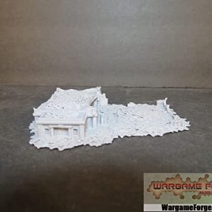 Fire Station 6mm/8mm Tabletop Terrain (Standard)