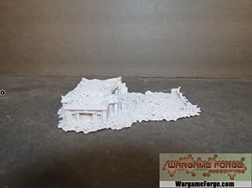 Fire Station 6mm/8mm Tabletop Terrain (Standard)