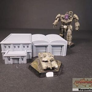 Fire Station 6mm/8mm Tabletop Terrain (Standard)