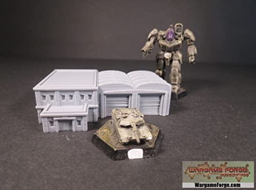 Fire Station 6mm/8mm Tabletop Terrain (Standard)