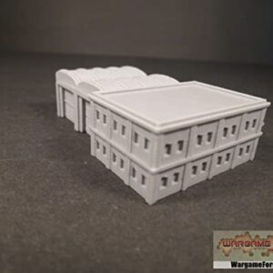 Fire Station 6mm/8mm Tabletop Terrain (Standard)