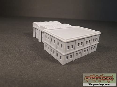 Fire Station 6mm/8mm Tabletop Terrain (Standard)