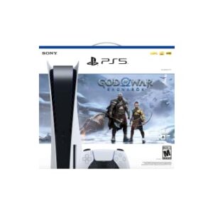 PlayStation PS5 Console – God of War Ragnarök Bundle (Renewed)