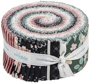 dani mogstad at first sight rolie polie 40 2.5-inch strips jelly roll riley blake rp-12680-40