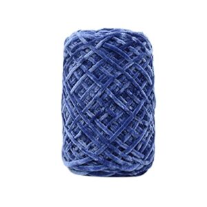 sspent yarn golden velvet yarn roving scarf knitted wool yarn thick warm hat household furniture components home furnishing (color : c)