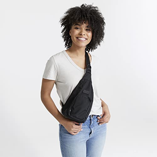 Vera Bradley Women's Recycled Lighten Up Reactive Mini Sling Backpack, Cloud Vine Multi, One Size