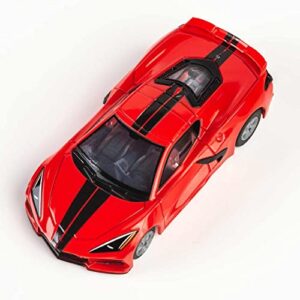 afx/racemasters corvette c8 torch red afx22011 ho slot racing cars