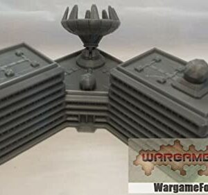 Communications Center 6mm/8mm Tabletop Terrain Compatible with Epic, Adeptus Titanicus, Hex Maps