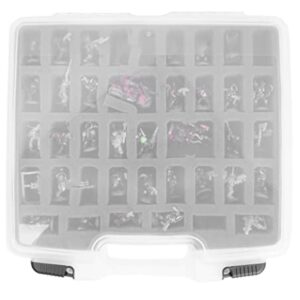 Case Club 82+ Miniature Figurine Hard Shell Carrying Case - Fits Warhammer 40k, DND, Battletech, Citadel & More! This Tabletop Army Travel & Storage Case Will Organize Your D&D and Warhammer 40k Set