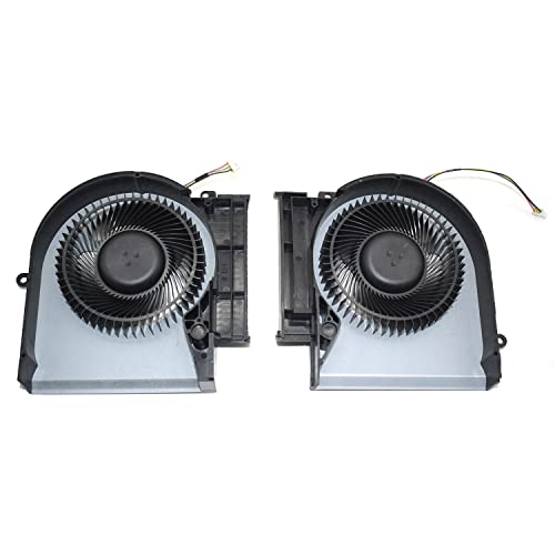 NODRLIN New 05C68F 05CC81 for Dell Alienware AREA-51M R1 R2 RTX2060 CPU & GPU Fan