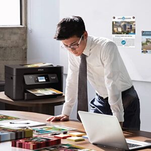 Epson Workforce Pro WF-3823 Wireless All-in-One Printer with Auto 2-Sided Printing, 35-Page ADF, 250-Sheet Paper Tray and 2.7" Color Touchscreen, Black