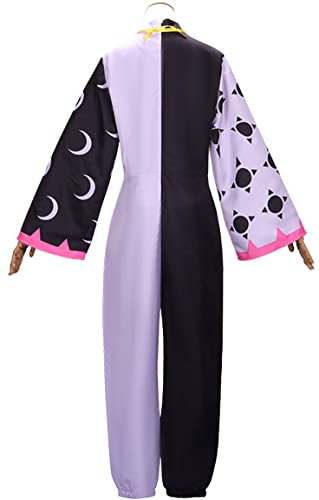 Kids Owl House Collector Cosplay Costume Jumpsuit Pajamas Halloween Uniform Outfit with Hat (Purple, Large)