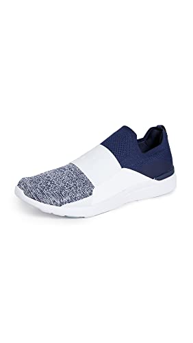 APL: Athletic Propulsion Labs Men's Techloom Bliss Sneakers, Navy/White/Melange, 10 Medium US